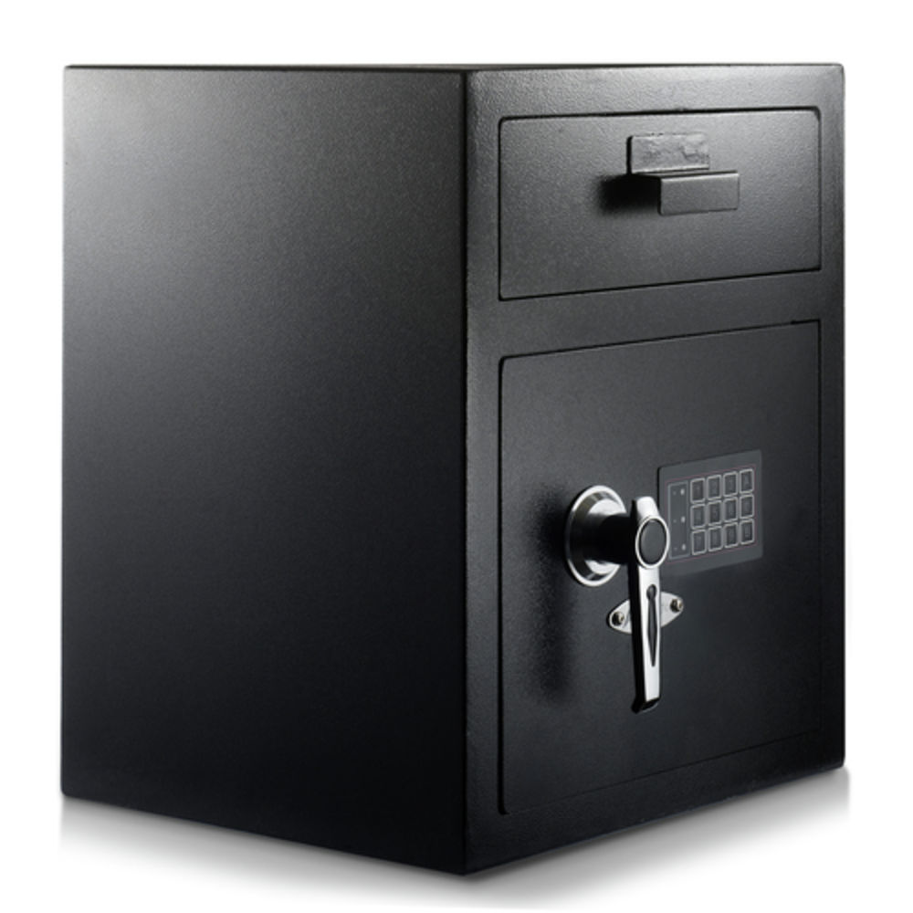 1.1 cu. ft. Steel Digital Depository Safe with Digital keypad, Black 1.1 cu. ft. Steel Digital Depository Safe with Digital keypad, Black