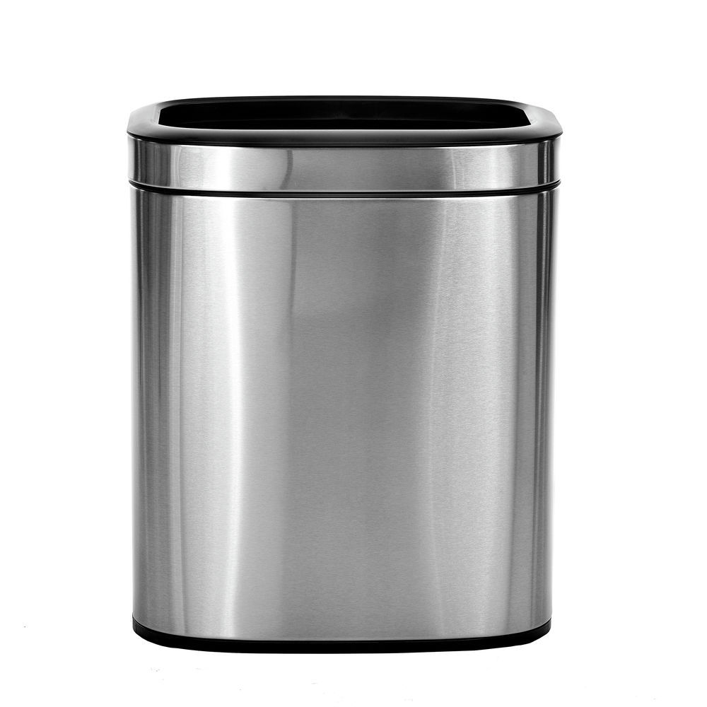 Alpine Industries Commercial Indoor Trash Can 27 Gallon Stainless