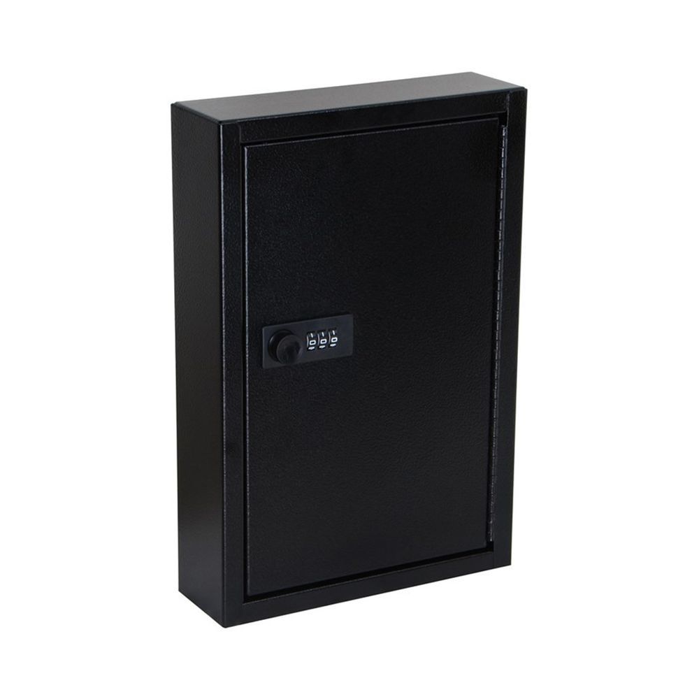 Adir Office 40 Key Steel Digital Lock Key Cabinet Black 8208