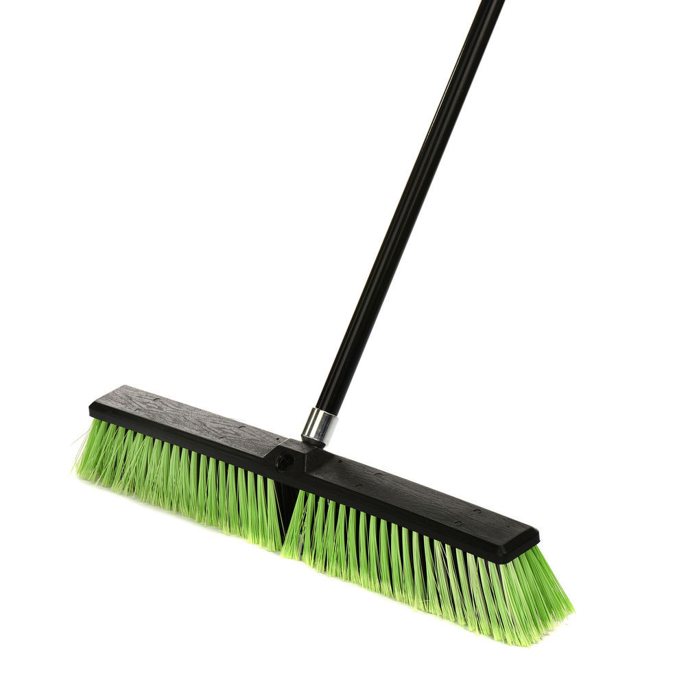 Libman Red MultiSurface Push Broom 18"W