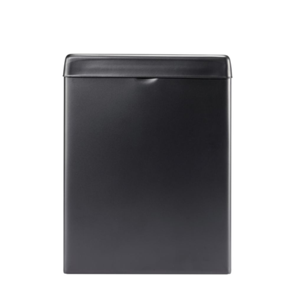 Superio Small Bathroom Trash Can With Lid, Modern Grey Mini Waste Bin With Swing Lid 1 1 2 Gallon 6 Liter Plastic Garbage Can For Kitchen Bathroom Bedroom Office Under Desk 2 Greywhite