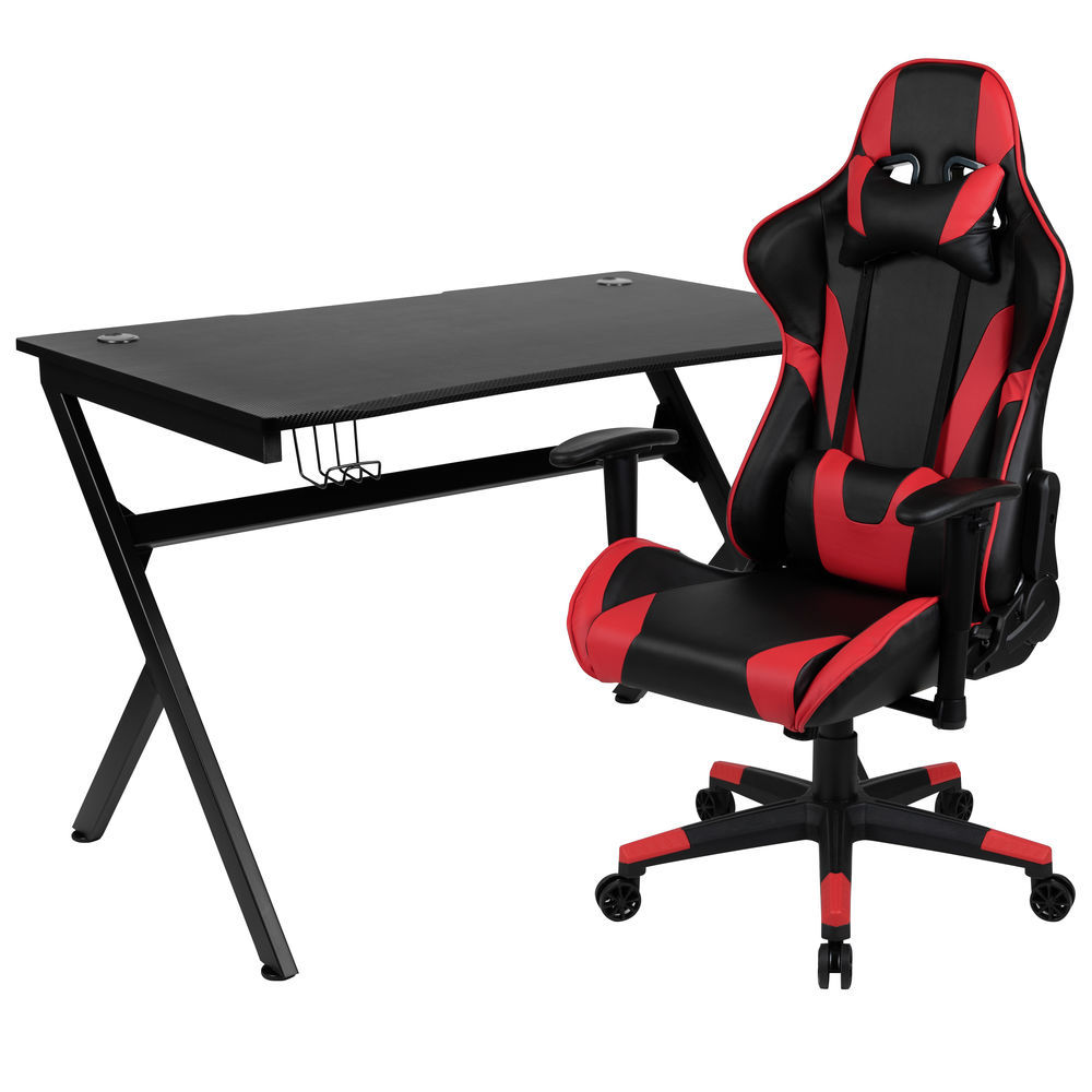 Gaming chair discount and desk bundle