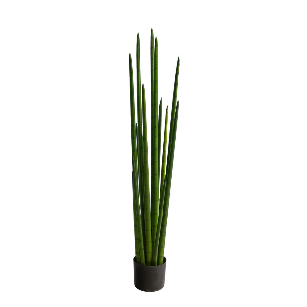 Nearly Natural 4 Ft. Sansevieria Snake Artificial Plant