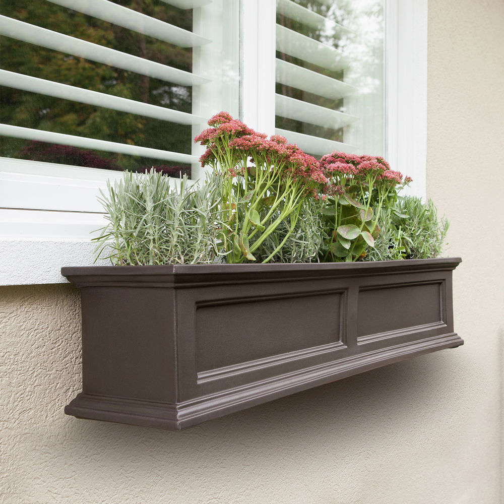 Mayne Fairfield Window Box 4FT - Espresso