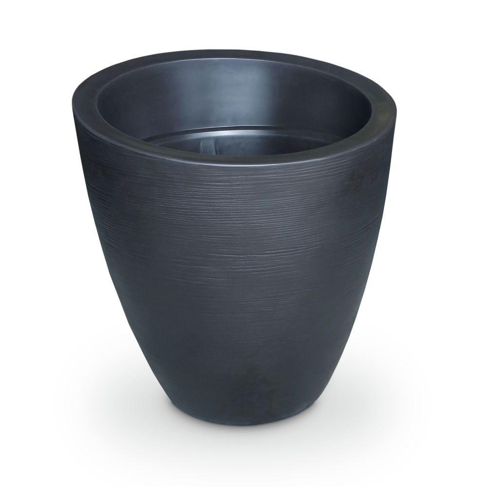 Mayne - Modesto 42in Tall Planter - Black