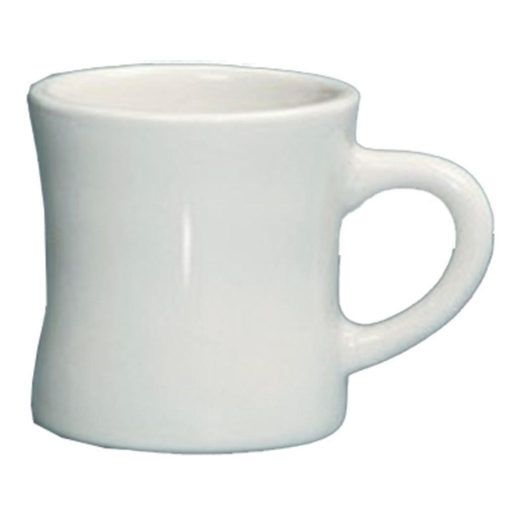 Yanco RE-75-H Recovery Hartford Mug, American White, 8 oz .