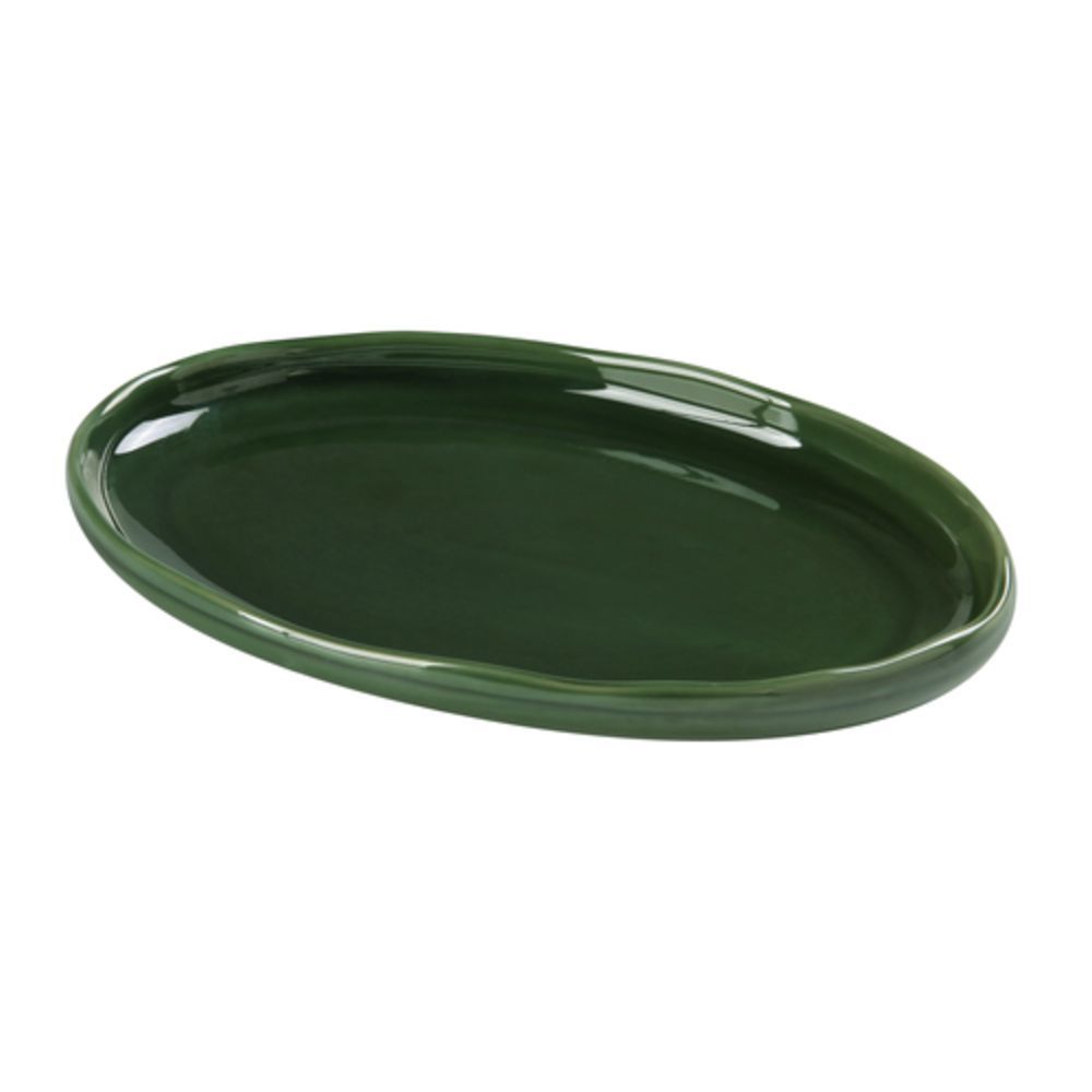 Green Rabbit Chinaware Yanco Green Gem Chinaware 10 -1/4