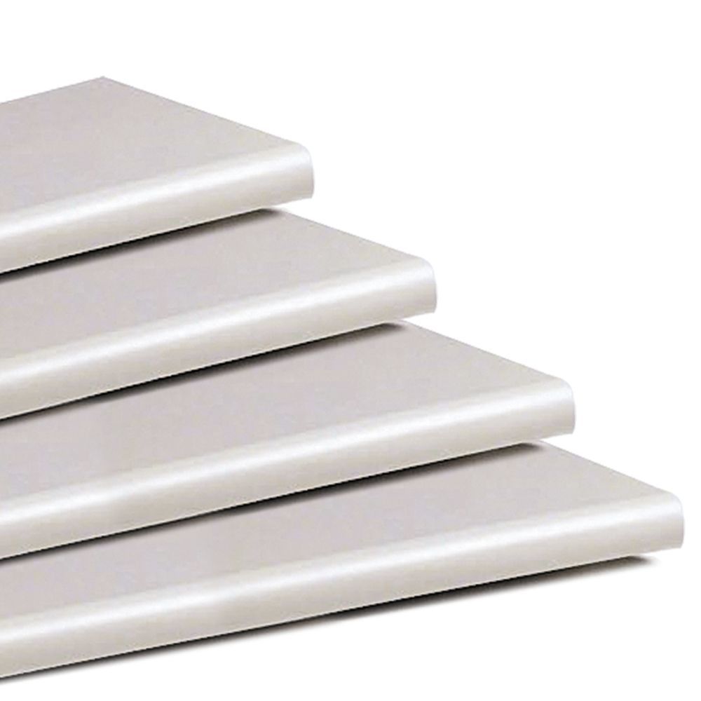 Pack of 4 White Econoco DA448/W Duron Shelf-Open 15 D x 48 L 