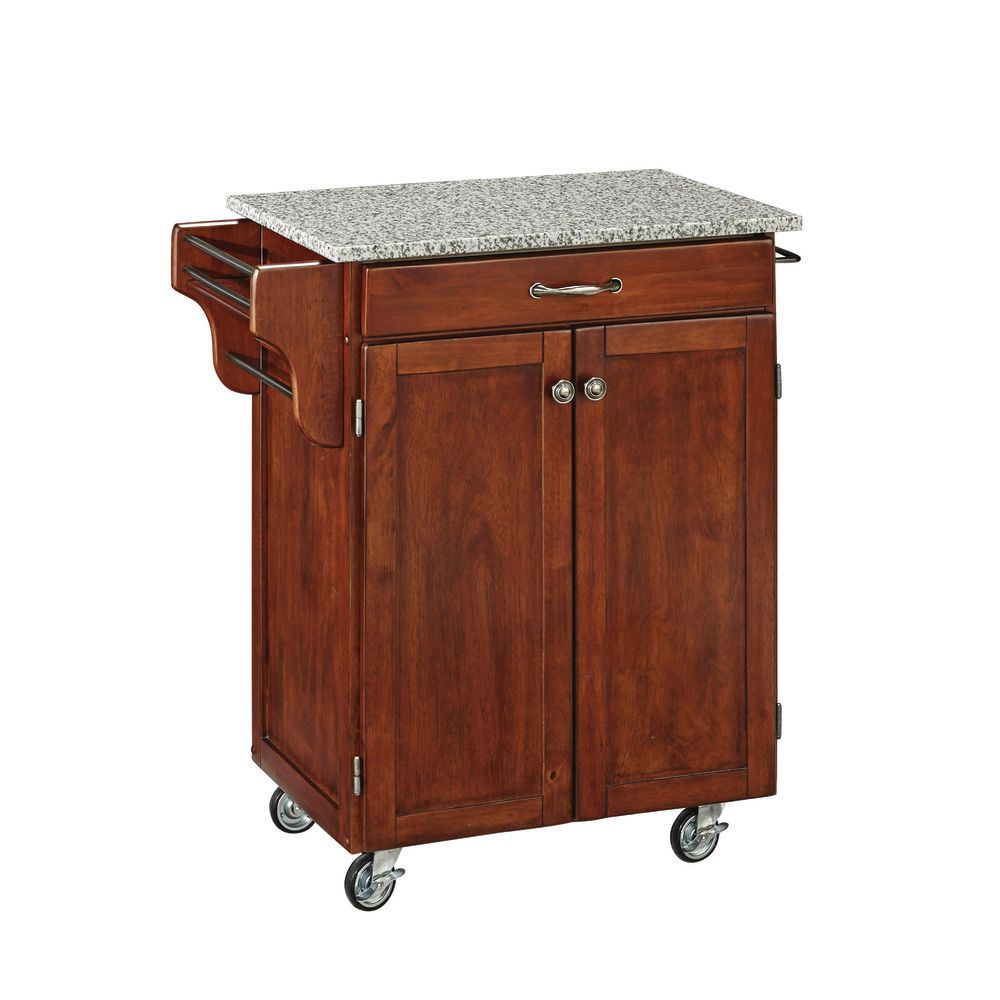 Cherry Base Portable Kitchen Island