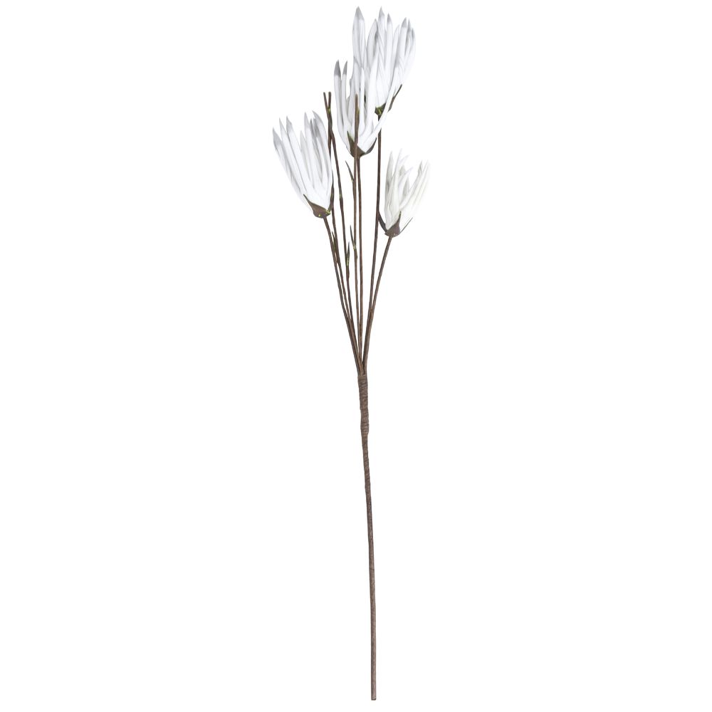 PLANT, WHITE FLOWER, LATEX, 40"H