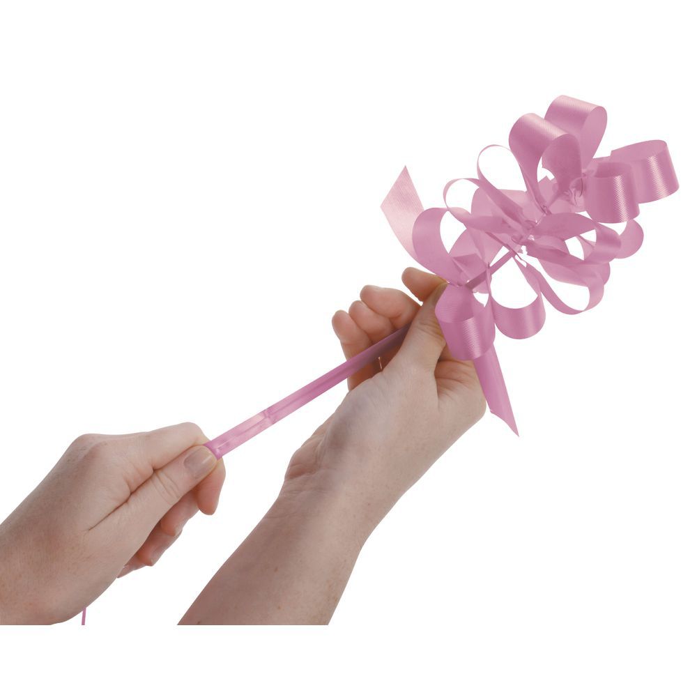 4 (W) Pull Bows, Pink