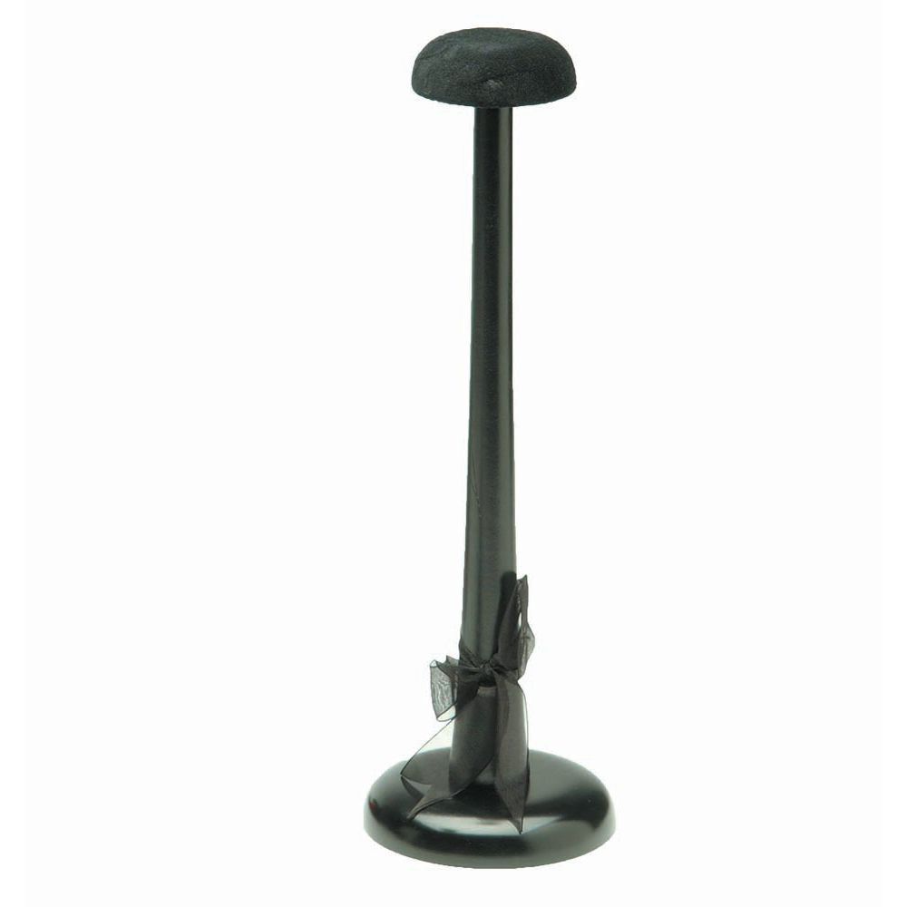 Hat Display Stand with a Black Finish