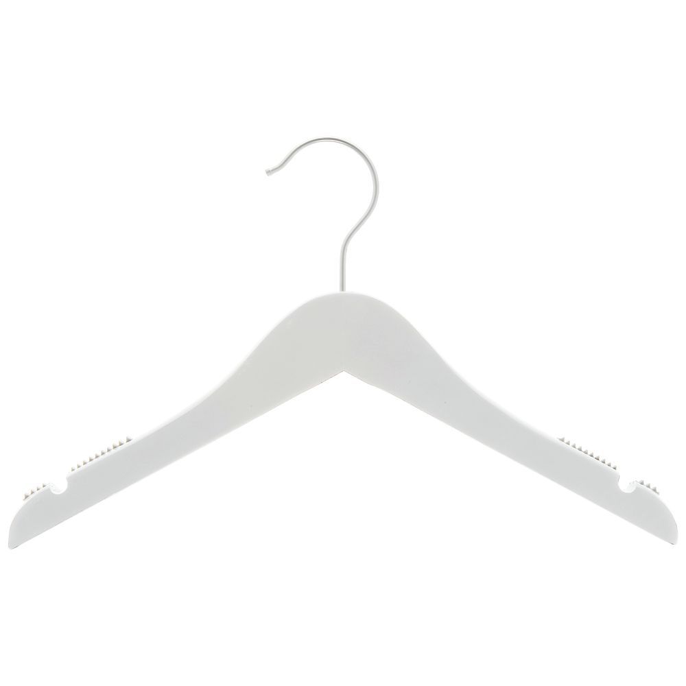 HANGER, WOOD, TOP, 12"WHITE, 12"WX1/2"THICK
