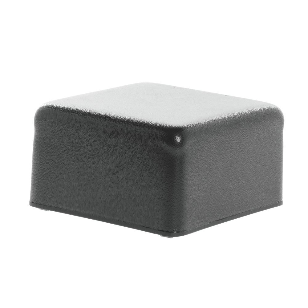 12"L x 12"W x 6"H HUBERT® Black Plastic Floral Cube 