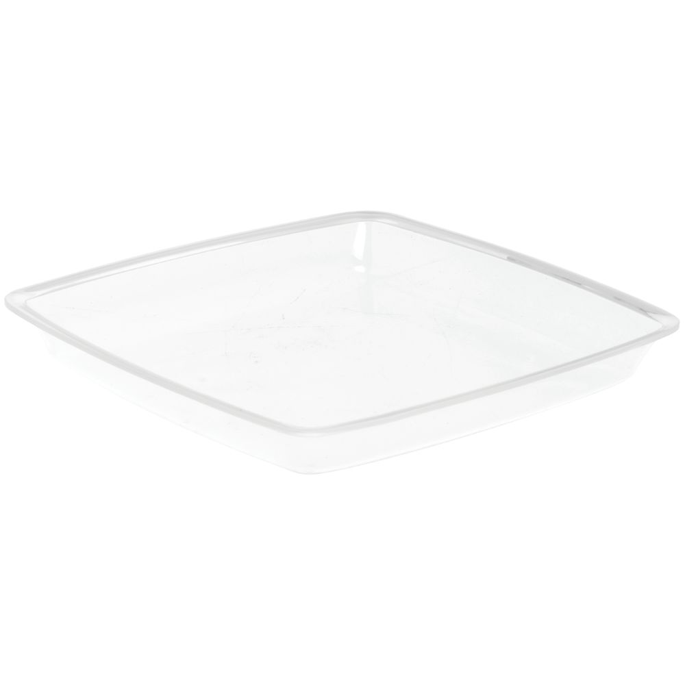 INSERT, CLEAR, FOR SQUARE BOWL, 10X10X1-1/4