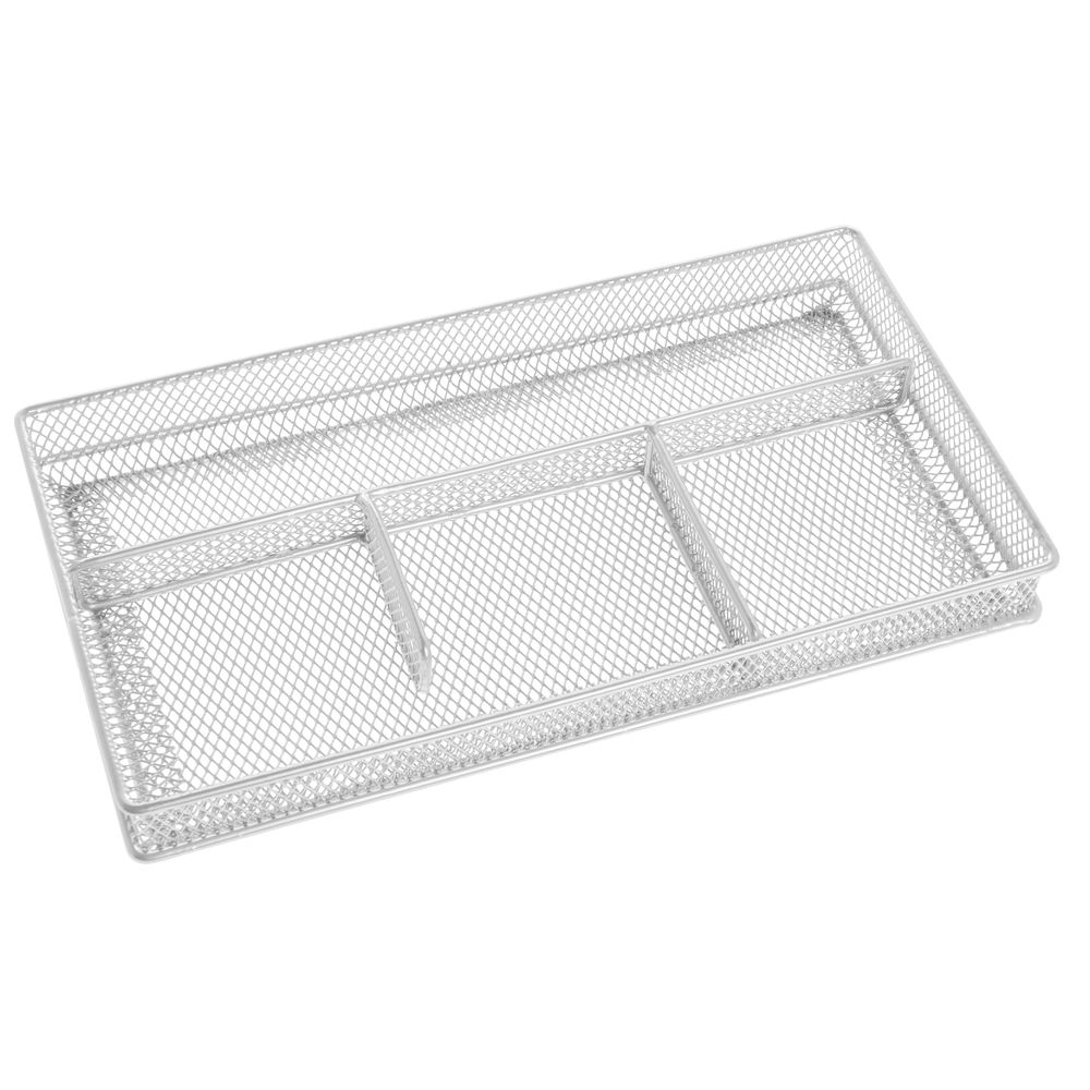 Four Compartment Mesh Desk Organizer