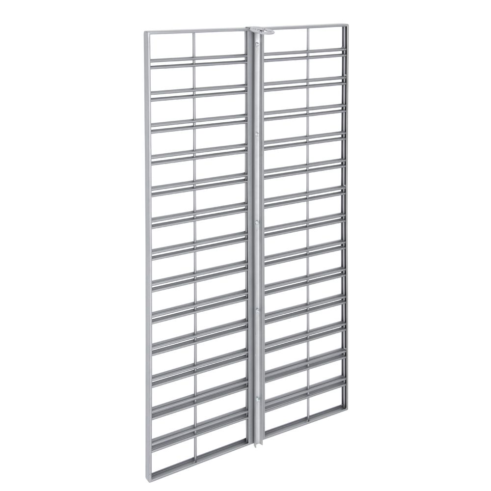 END PANEL, QUEING SYSTEM, SILVER, 24"W