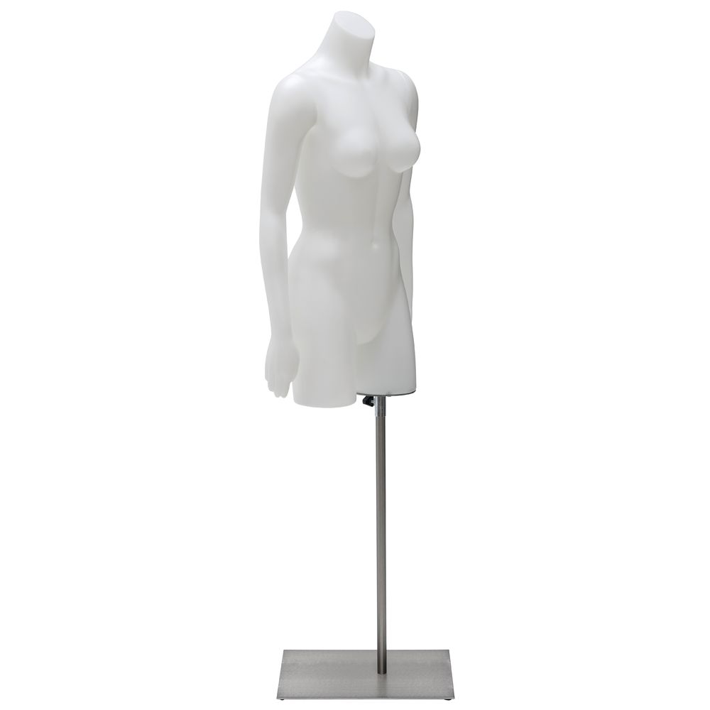Unbreakable Mannequin Torso w/ Arms to the Side, Female