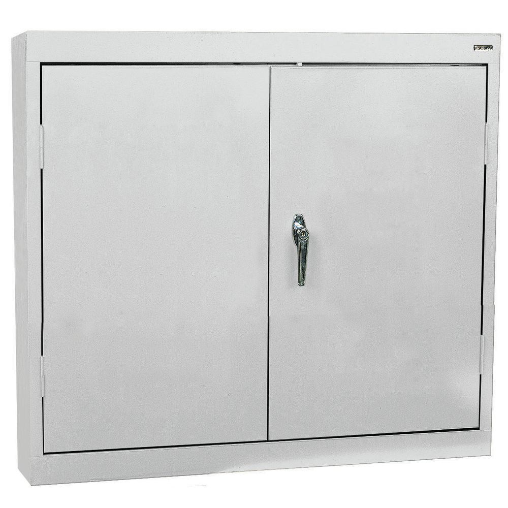 CABINETS, WALL, SOLID DR, DOVE GRAY, 18"WX26
