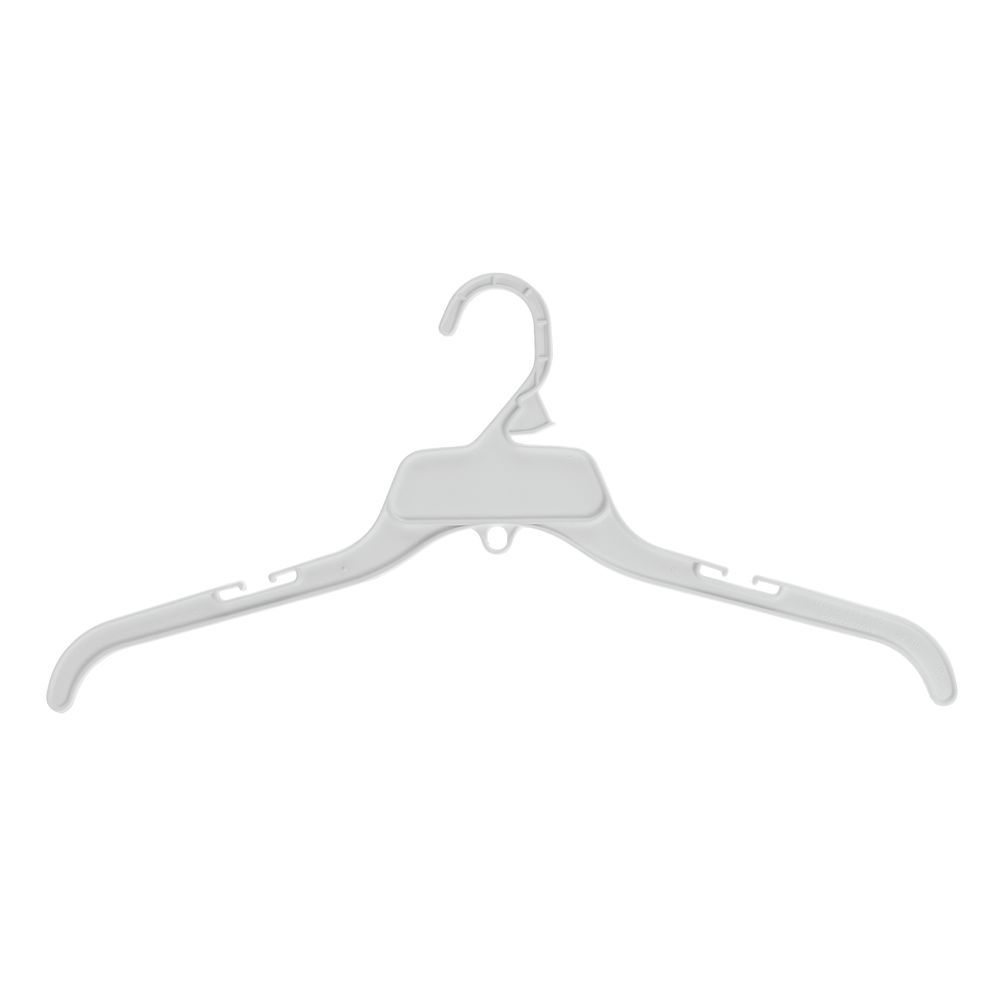 Plastic White Hangers 18 Inch