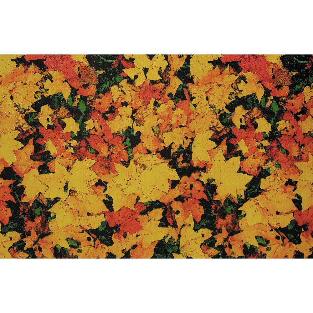 DISPLAY WRAP, FALL LEAVES, 48"WX25&#39;