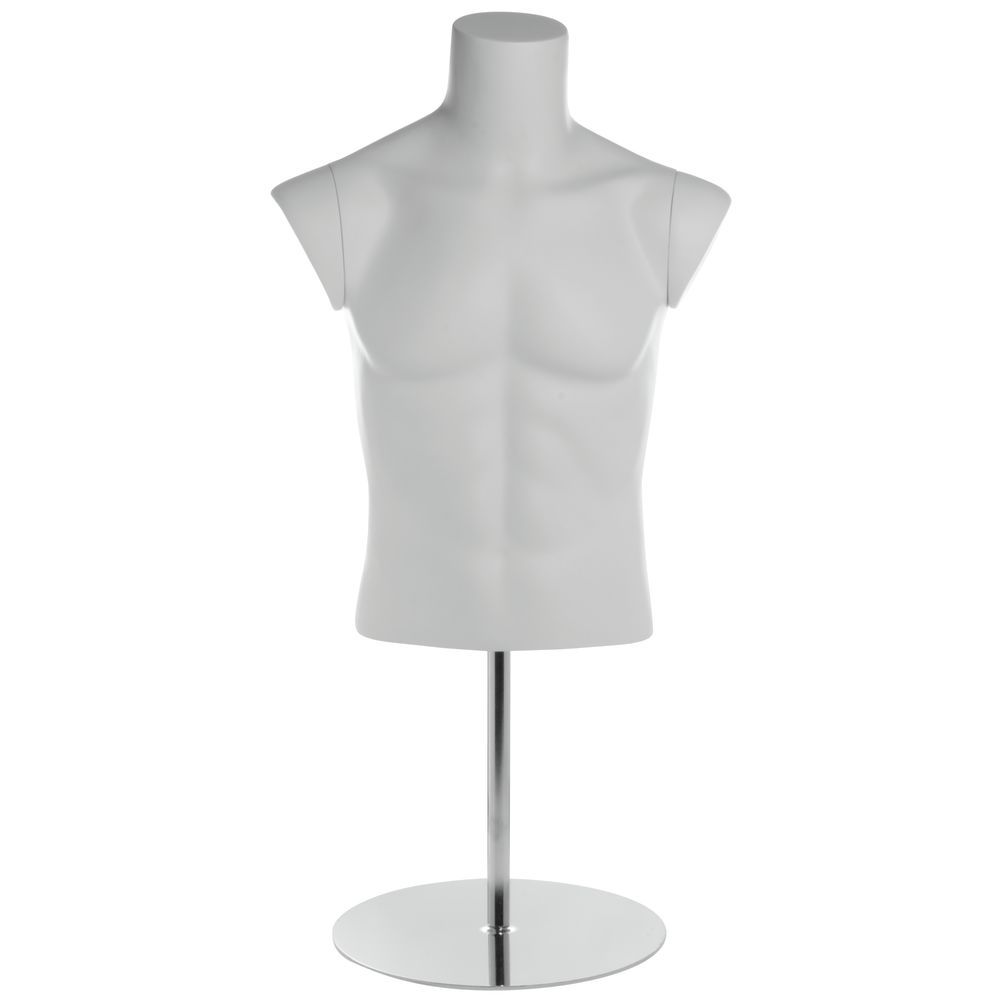 Details about   Male Caucasian Complexion Plastic Mannequin Height 6' 2½" With Base