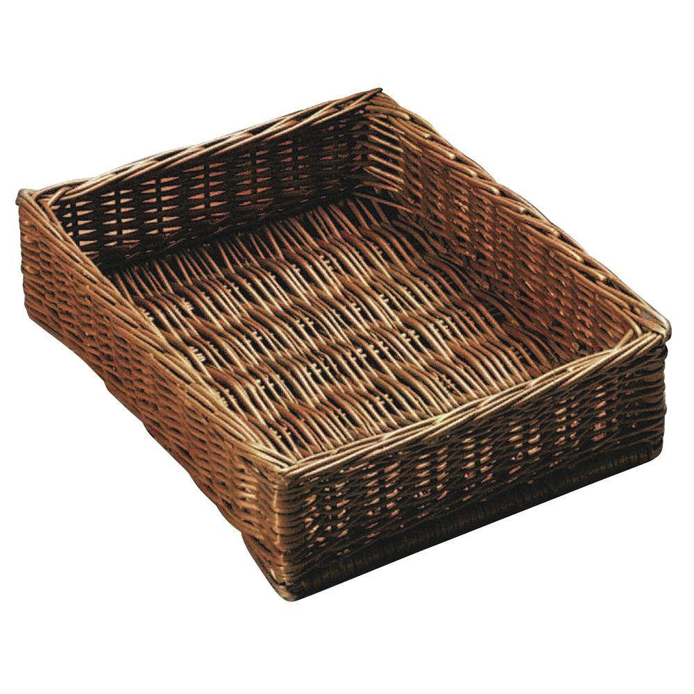 Small Basket Serving Tray with Dowel Rods