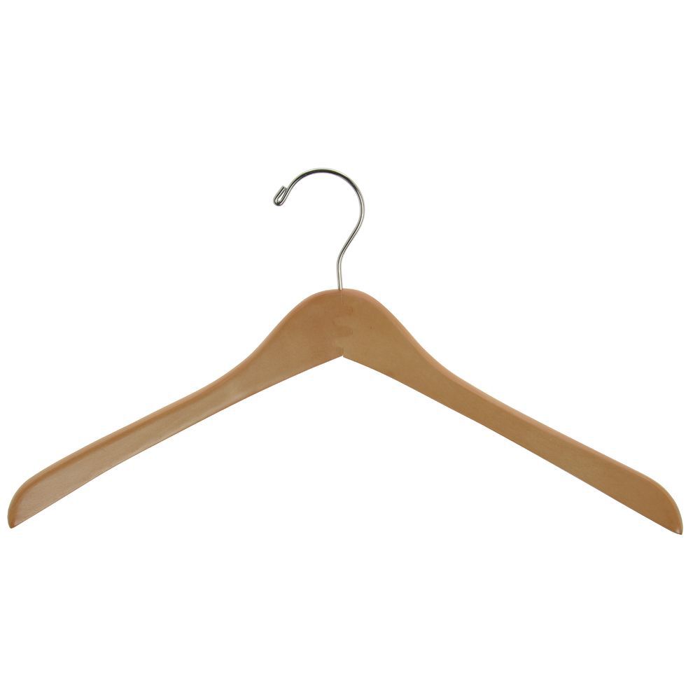 Clothes Hangers with a Natural Finish