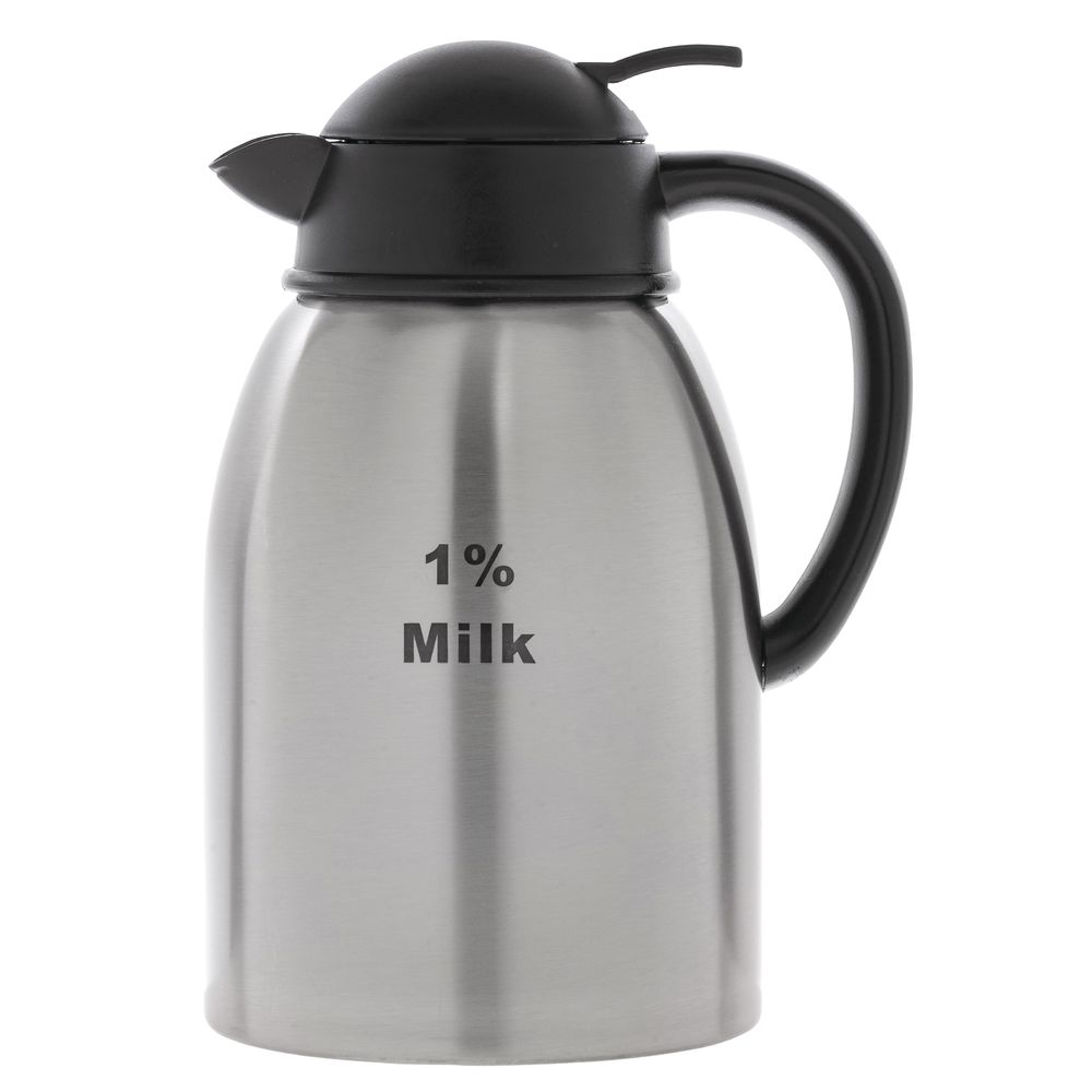 DECANTER, 1.9L, STAINLESS, 1% MILK