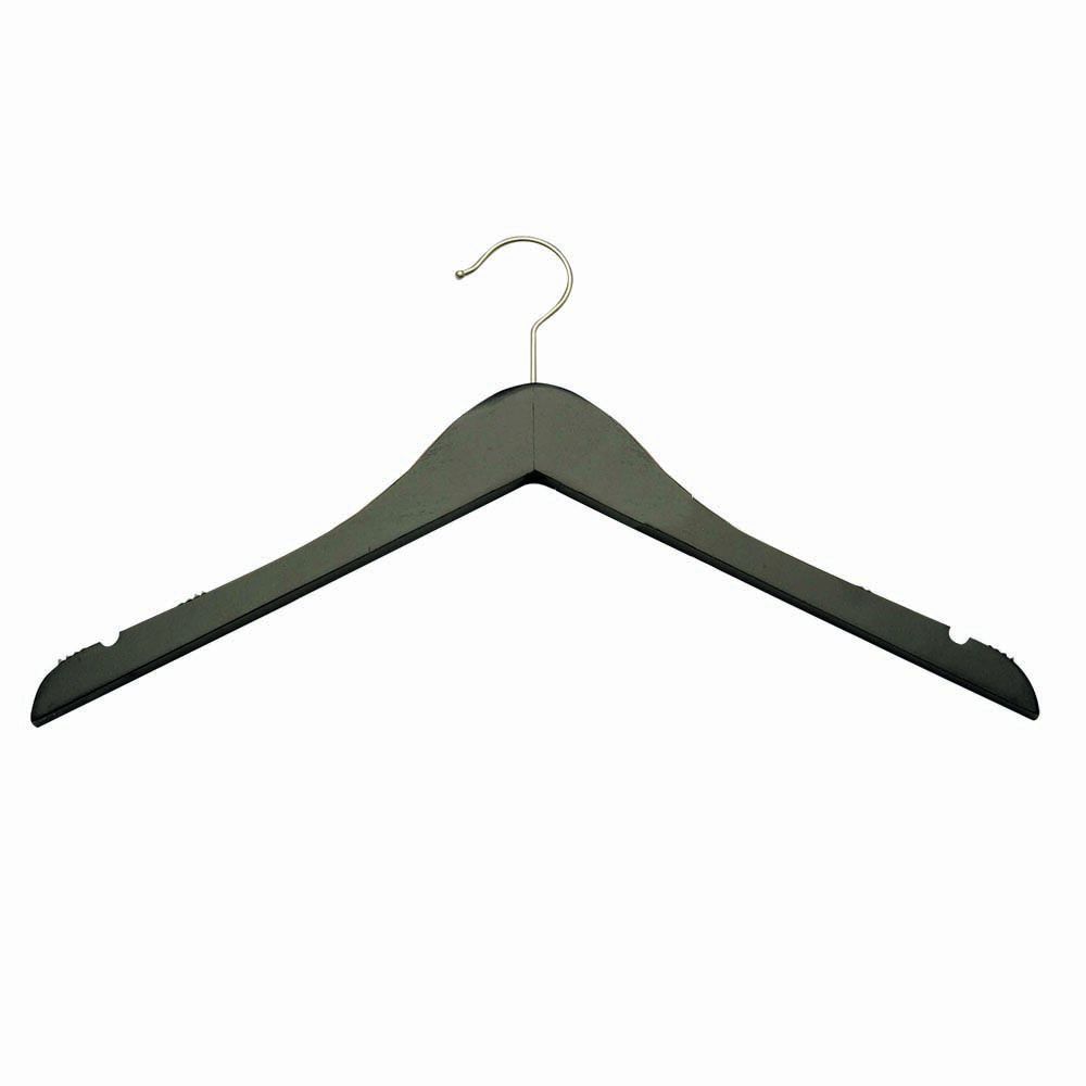 Non-slip Hanger with a Black Finish