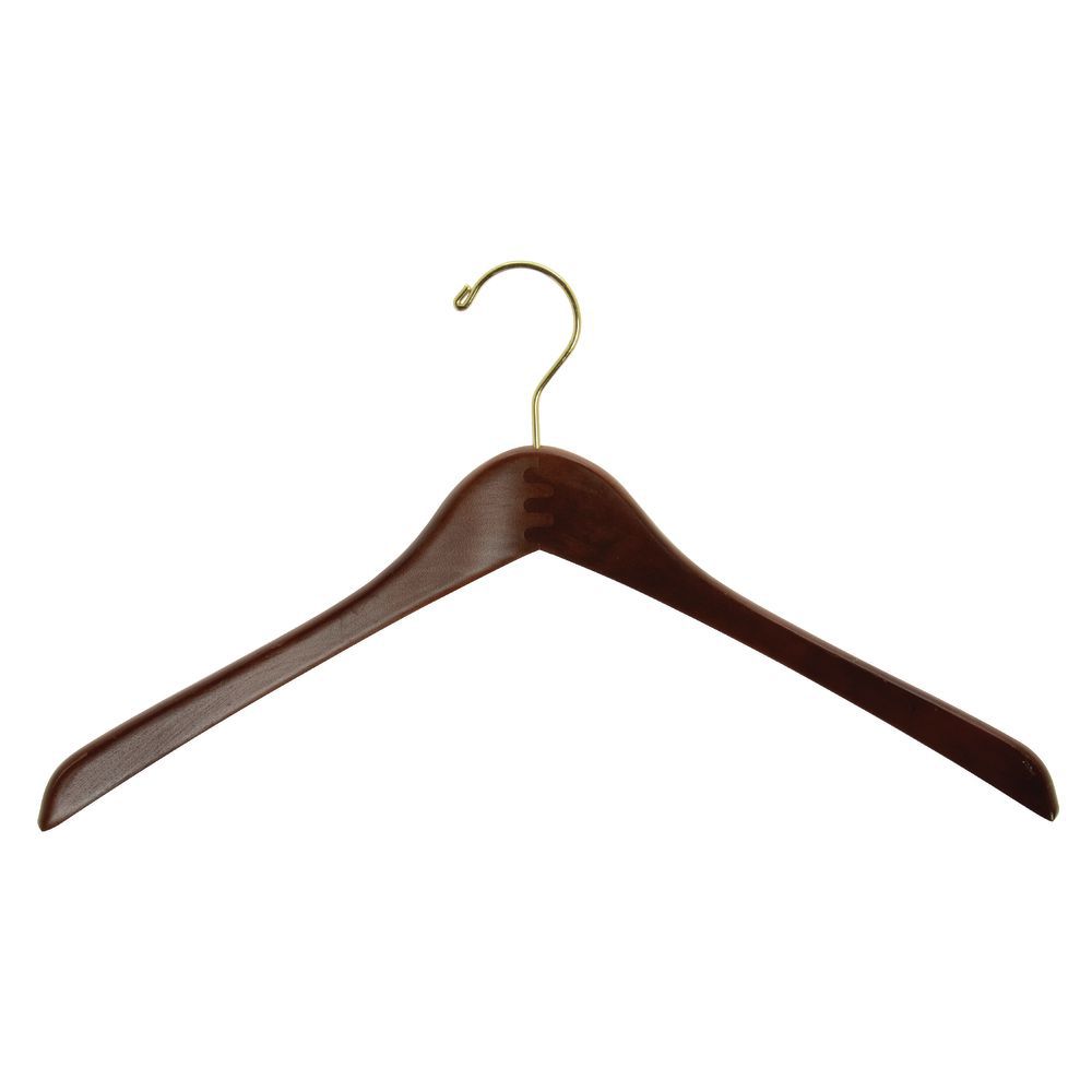 Clothes Hangers with Gold Hardware