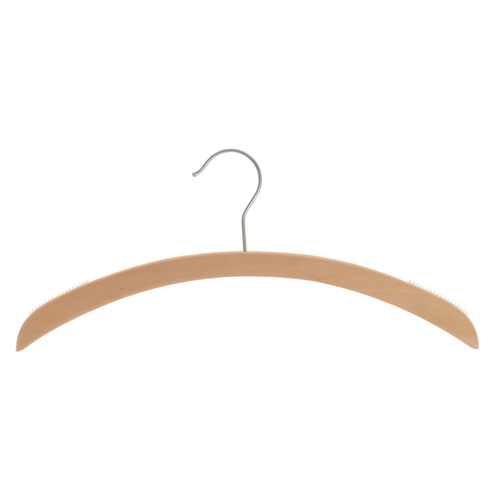Wood Clothes Hanger with Retro Design