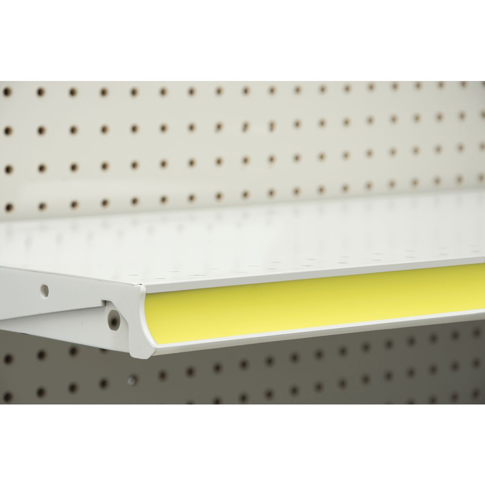 STRIP, YELLOW, SHELF MOLDING, 100&#39;ROLL 