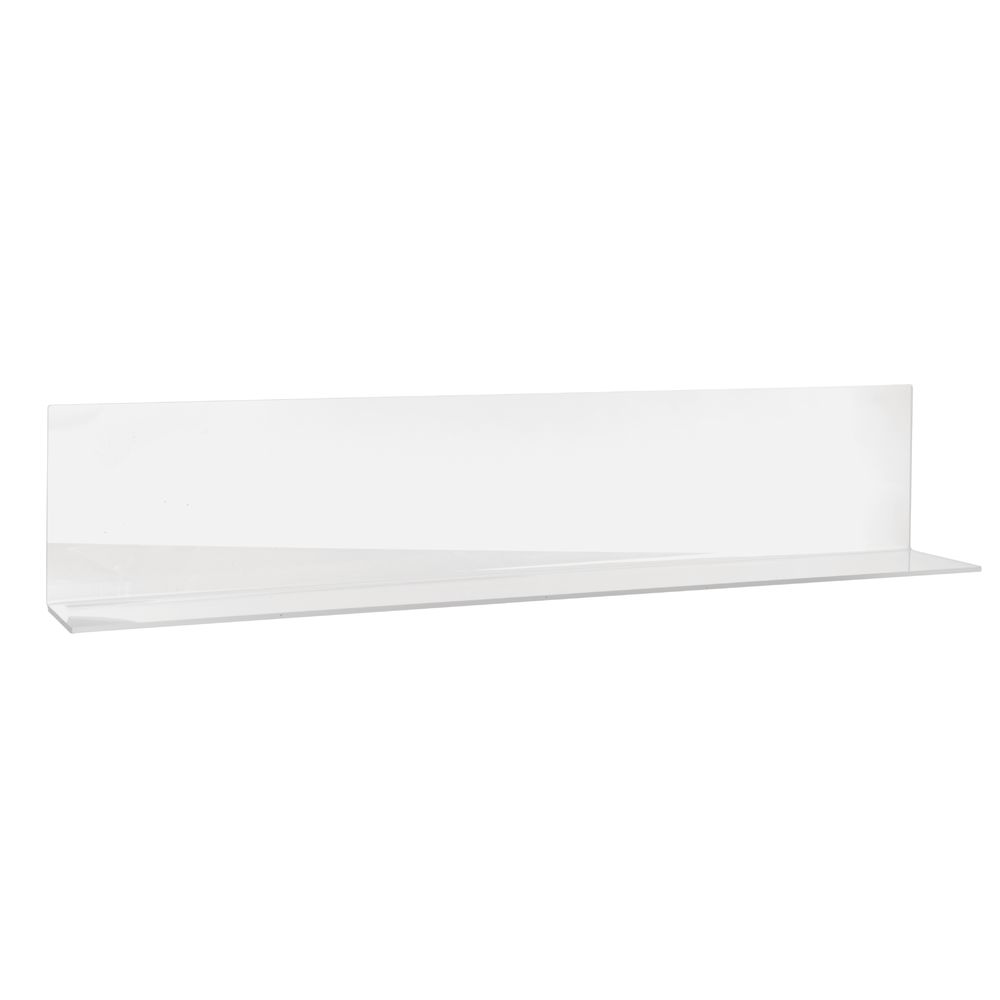 DIVIDER, SOLID, OPEN END, 30", CLEAR