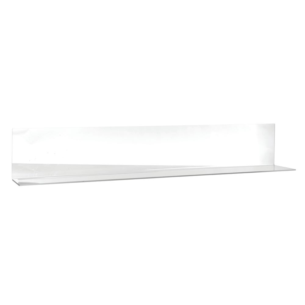 DIVIDER, SOLID, OPEN END, 36", CLEAR