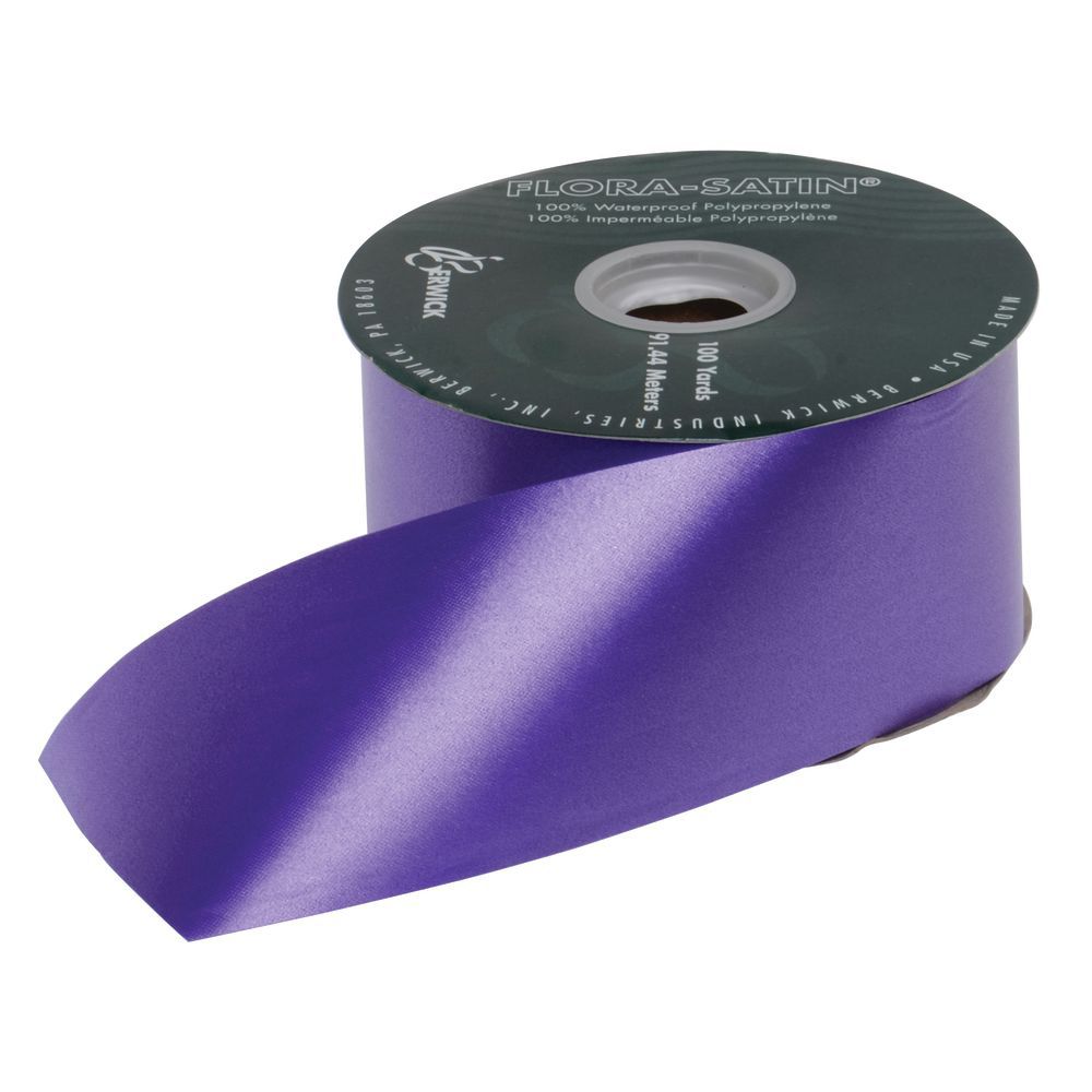 2 1/2 (W) Decorative Ribbon, Purple