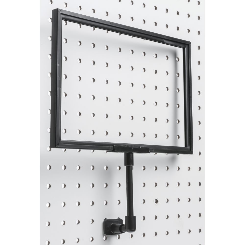 SIGN FRAME, PEGBOARD, W/4"EXTNSION, 7"X11"