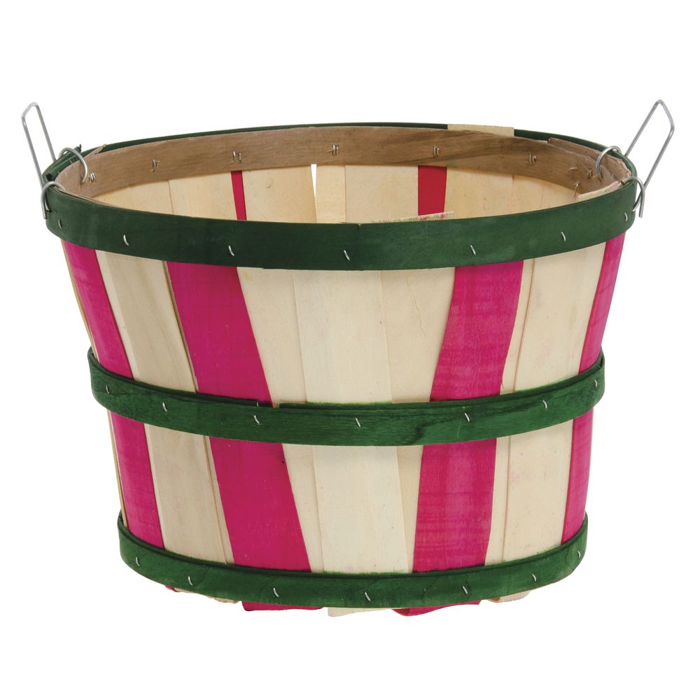 Download 1/2 Bushel Basket, Red, Green, Red Bands