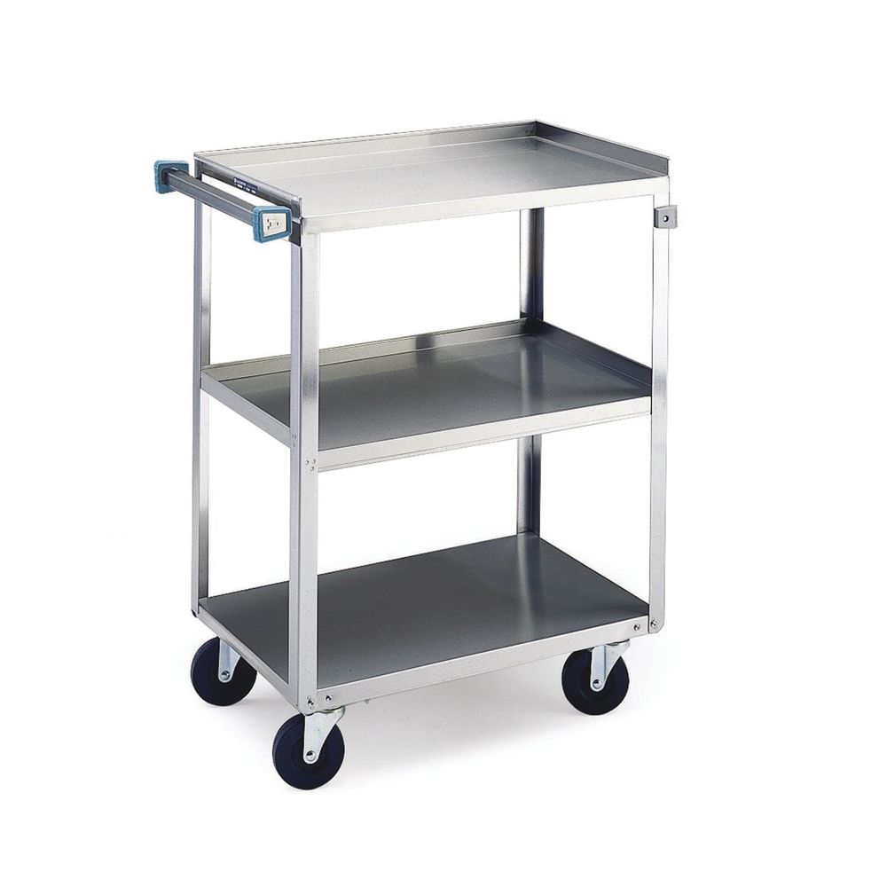 Lakeside Stainless Steel Kitchen Cart 27 5/8"L x 16 3/4"W x 32"H