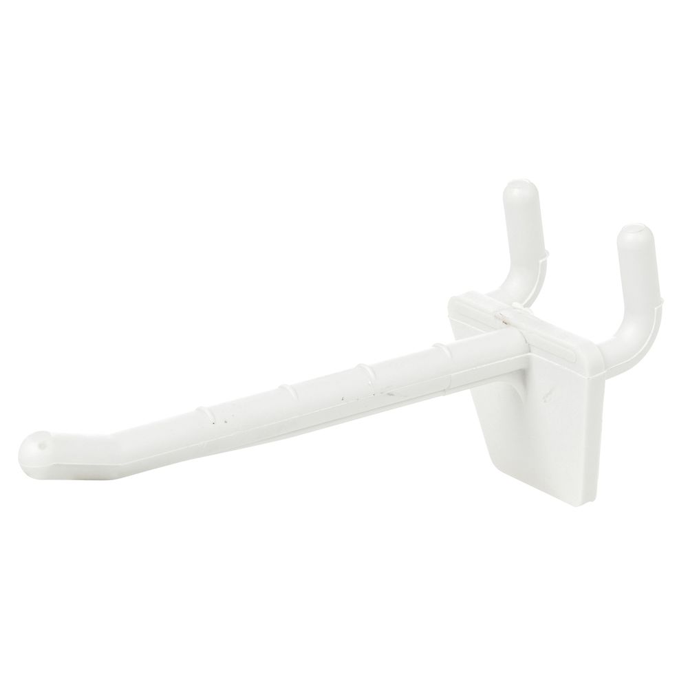 White Plastic Inventory Control Clips Pack of 250 Retail Resource ICC20 250/BG 