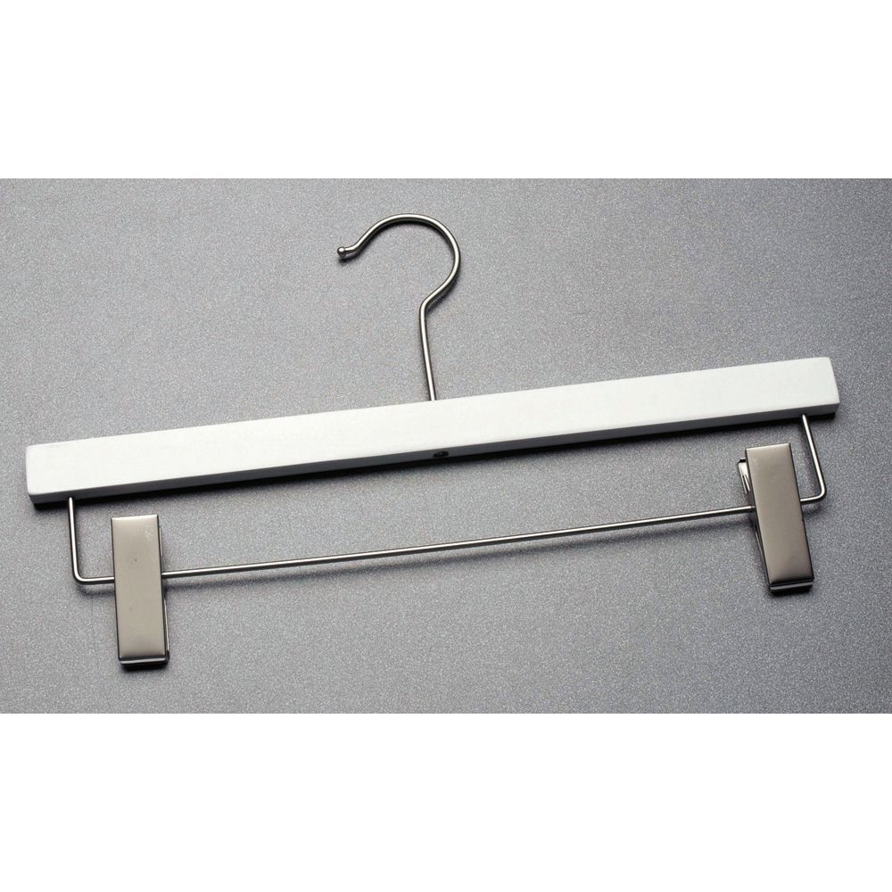 Pant Hanger with a White Finish