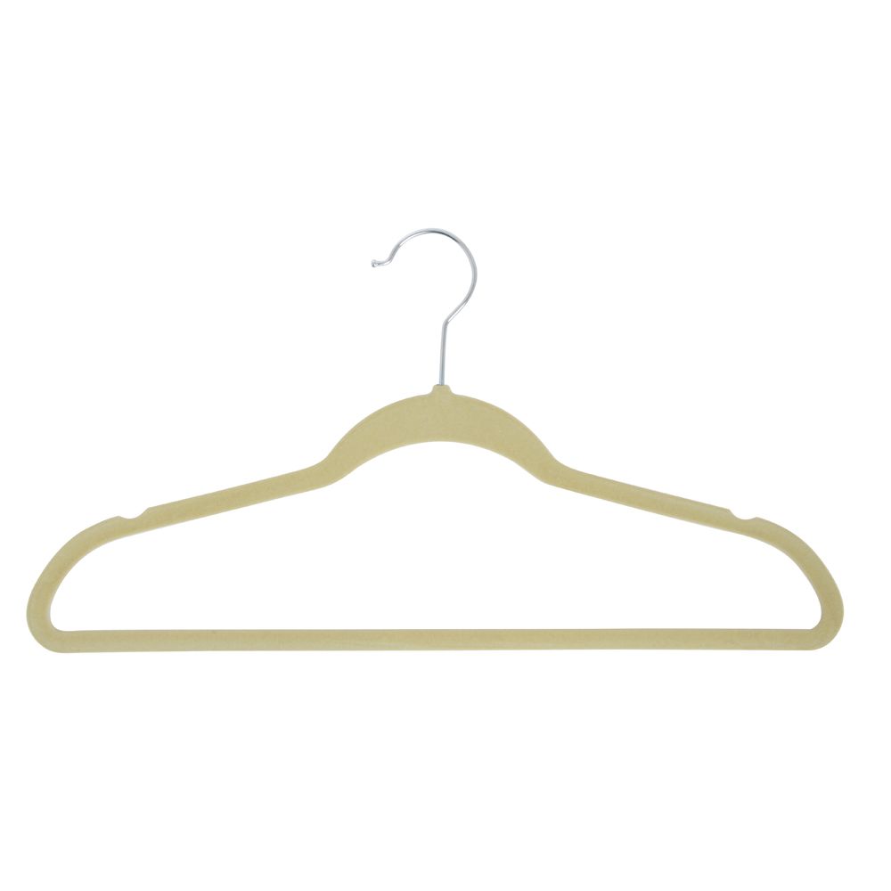 Velvet Suit Hangers, Camel
