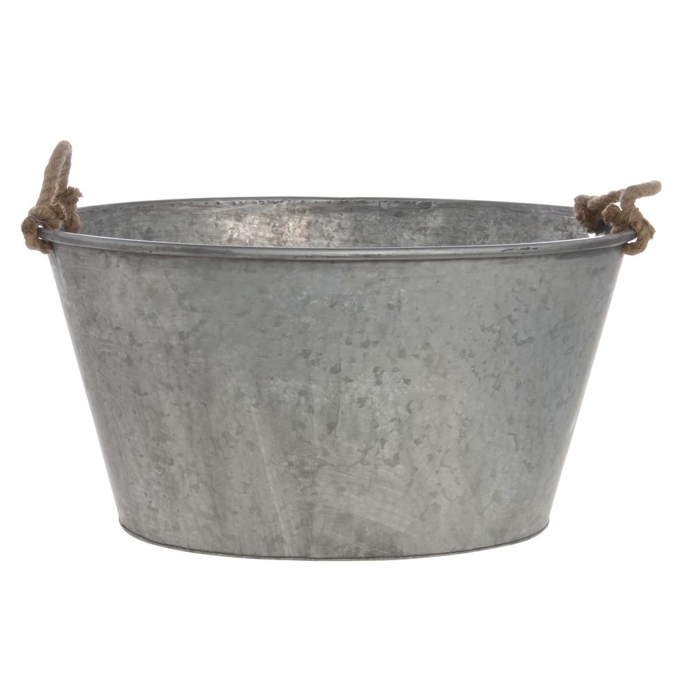 galvanized ice tub
