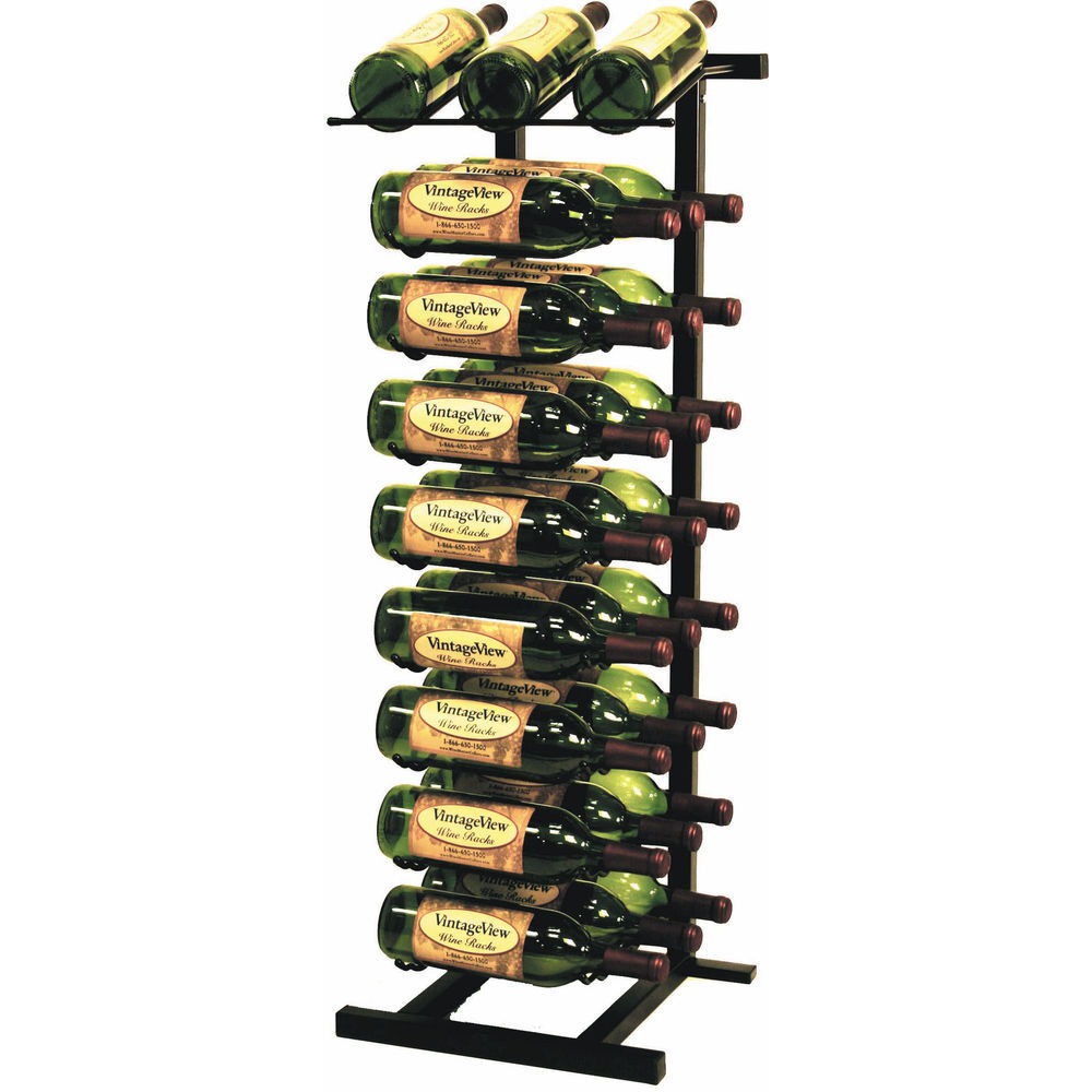 Satin Nickel Bottle Display Racks