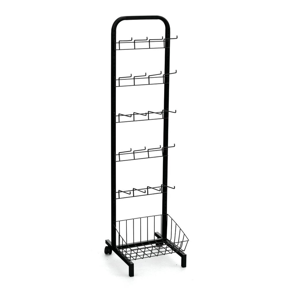 Metal Display Stands with Casters