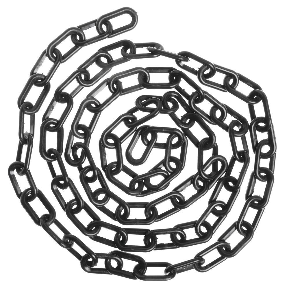 Black Plastic Chain Link