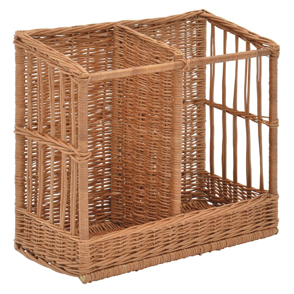Compartment Display Basket with 2 Sections
