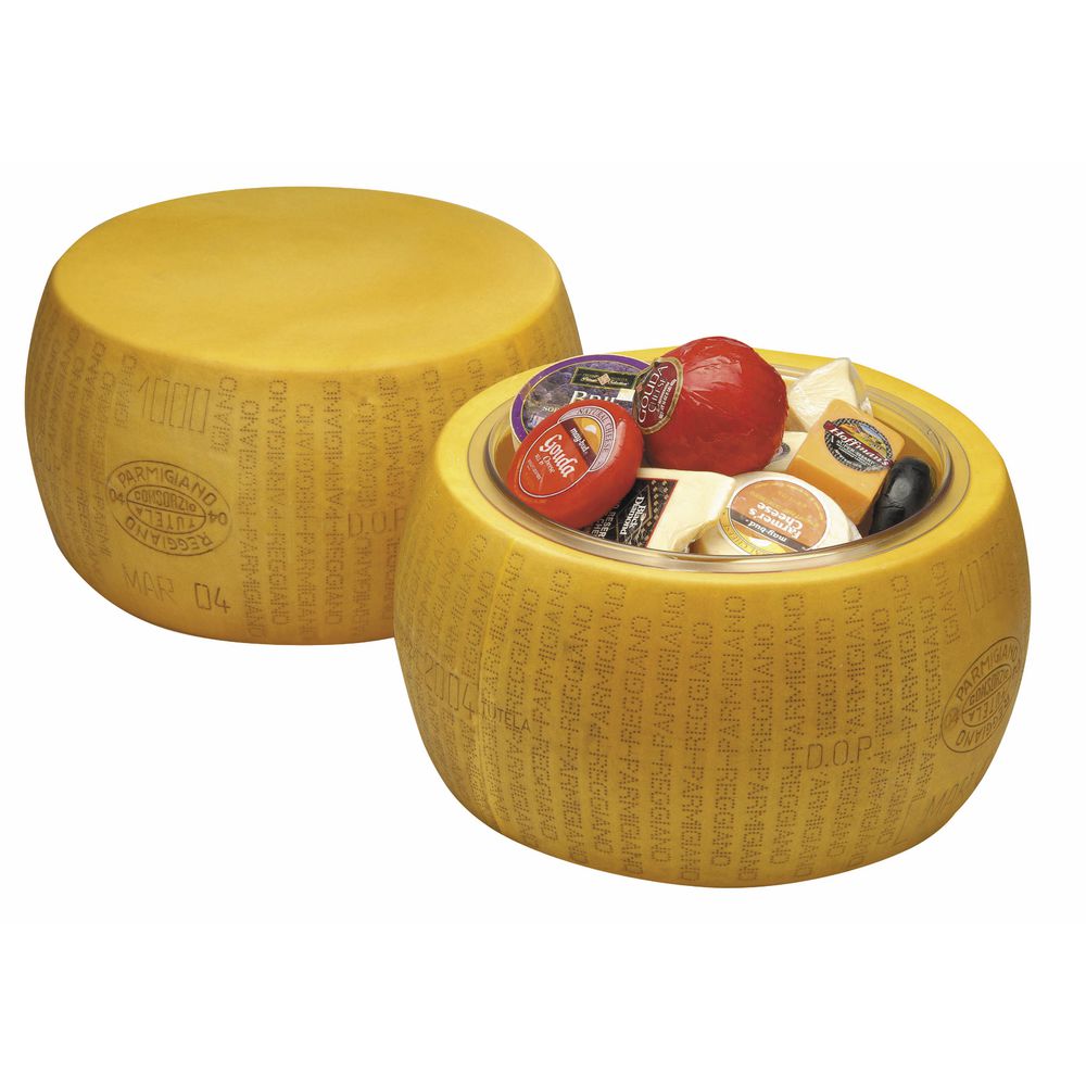 Advertisement Store Display Large Cheese Wheel Reggiano Parmigiano
