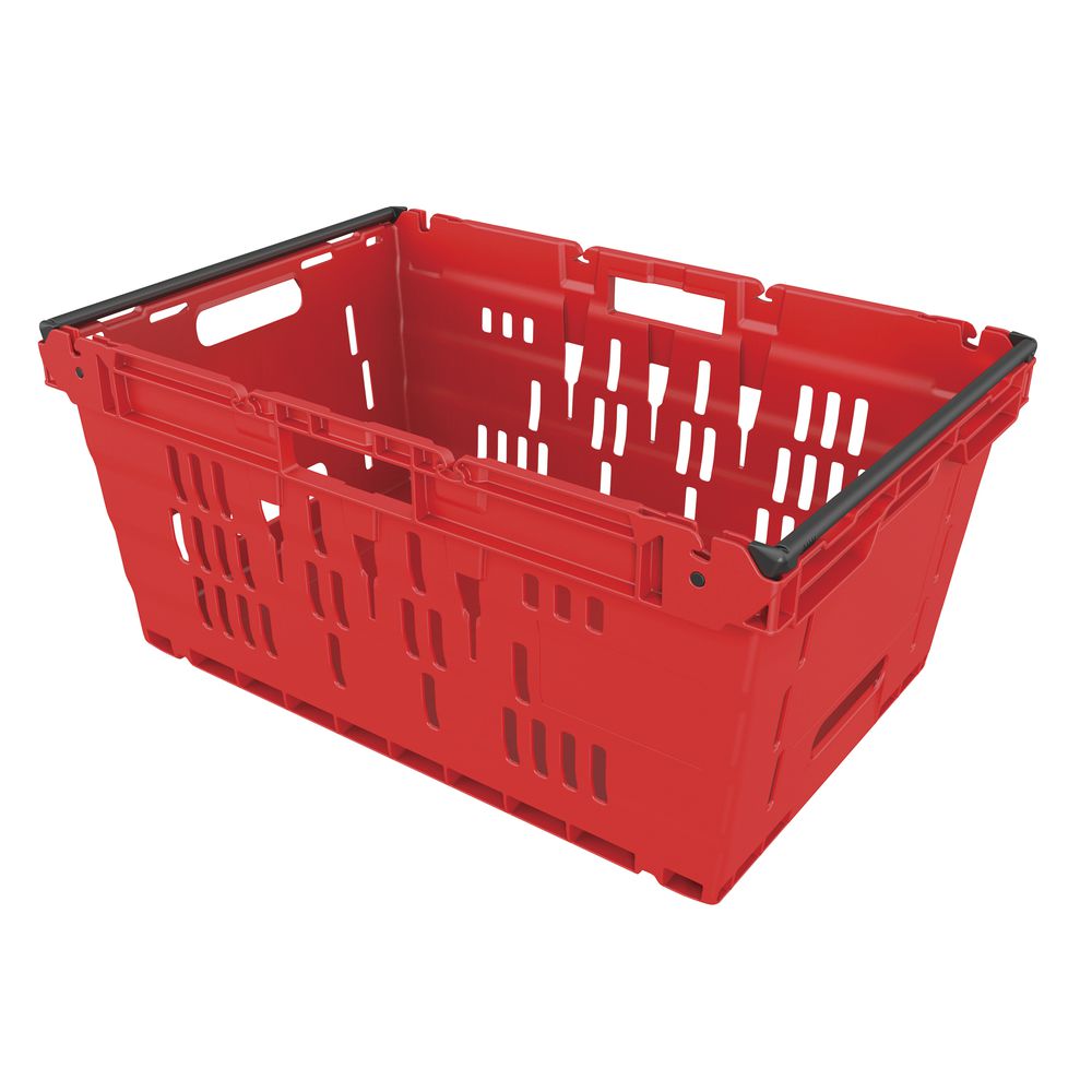 TOTE, STACK/NEST, RED, 24X16X11"H