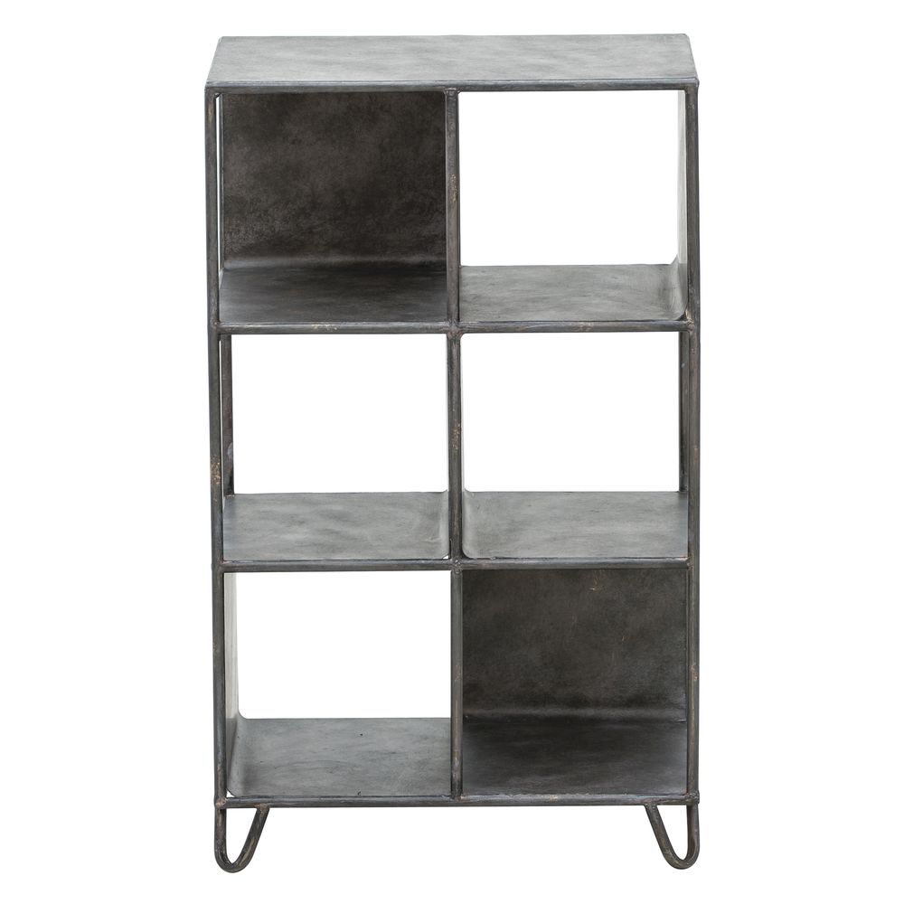 small shelving unit with drawers
